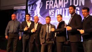 TEAM FRAMPTON amp TEAM QUIGG ALL SMILES AS THEY POSE ONCE AGAIN FOR THE FAMILY PORTRAIT [upl. by Trumann]