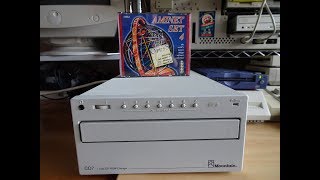 Mountain CD7 Multi Disk CD ROM Drive on an Amiga 500 [upl. by Deerdre]