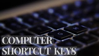 Ctrl A to Z shortcut Keys [upl. by Tiras722]