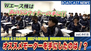 いよいよ明日開幕！ 浜名湖のWエース機を手にしたのは│BOATCAST NEWS 2024年1月24日│ [upl. by Anaiek]