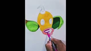 Painting Weepinbell  Pokemon Painting shorts [upl. by Eninej]