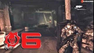 Gears of War PC 100 walkthrough part 6 [upl. by Ellecram]