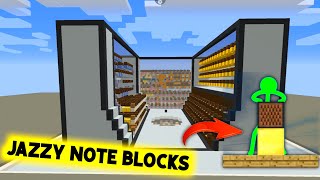 Jazzy note block music  Minecraft version 1165 aarongrooves [upl. by Faber]