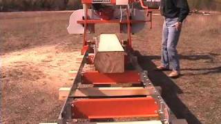 Reliable Lumber Milling on the Norwood LumberLite ML26 Portable Band Sawmill [upl. by Zingg]