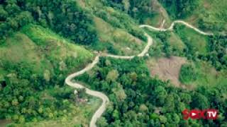 Philippines Lebak sultan Kudarat the most long crooked road [upl. by Lleuqar]