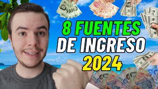 Cómo Generar 8 Fuentes de Ingreso en 2024 DESDE CASA [upl. by Riggs752]