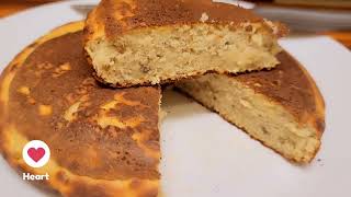 PAN de platano y avena en sarten facil [upl. by Enelime]