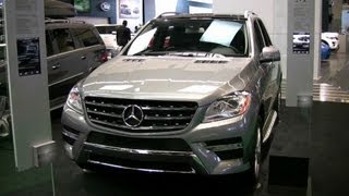 2012 MercedesBenz ML350 4matic Exterior and Interior at 2012 Montreal Auto Show [upl. by Daisey]