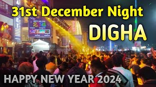 Digha on 31st December Night  Digha New Year 2024 Celebration  Digha  Digha Today  New Digha [upl. by Atinauq]