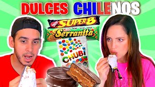 SANDRA SE COME MI DULCE FAVORITO  PROBANDO DULCES CHILENOS ft SandraCiresPlay [upl. by De Witt]