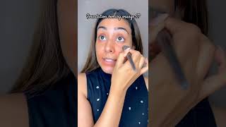 How to colour correct  How to stop foundation from looking orange after colour correction makeup [upl. by Donielle]