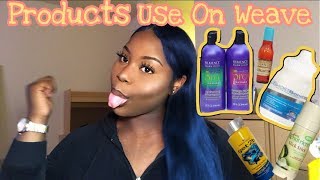 Products Use To Maintain Weave [upl. by Widera821]