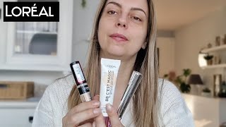 LORÉAL MAKE UP TESTEN  BB Magic  Infaillible concealer  Telescopic mascara  review [upl. by Holihs223]