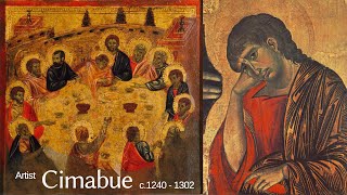 Artist Cimabue c1240  1302 Italian Painter WAA [upl. by Laenej]