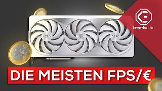 DIESE Grafikkarten LIEFERN die MEISTEN FPS PRO Euro Die BESTEN High END Grafikkarten 2024 [upl. by Yroger733]