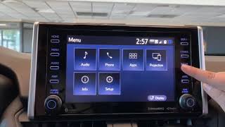 How to Use Toyota Entune Audio Plus Multimedia Display [upl. by Brozak]