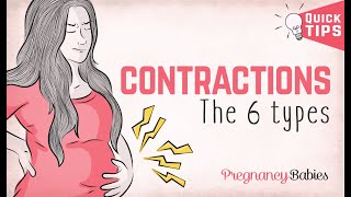 LABOR THE 6 TYPES OF CONTRACTIONS 😖⏰ How are they How does it feel [upl. by Evoy]