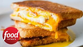 CraveWorthy Fried Egg Sandwich  CraveWorthy Eats  Food Network [upl. by Masha]