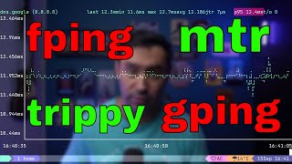 Networking Tools  Part 1 fping gping mtr trippy [upl. by Kary]