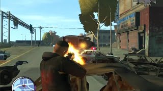 GTA 4 TBoGT LCPD Vs Luis 720p Fortside Bohan Liberty City [upl. by Aninotna]