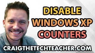 Disable Performance Counters on Windows XP [upl. by Joelie]