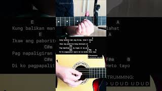 Palagi  TJ Monterde KZ Tandingan  Easy Guitar Chords Tutorial For Beginners guitarlesson [upl. by Vharat]