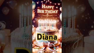 Happy Birthday Diana birthdaysong diana shortsfeed [upl. by Dav]