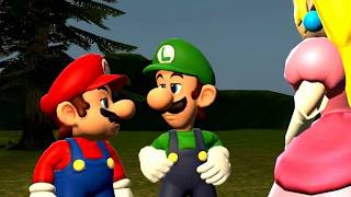 Doovad Hohdan  Luigis Ballad on 3D with more sound effects funny video but Mario is Mad [upl. by Carpio]