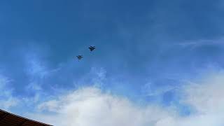 F15 Flyover at Neyland Stadium 101924 [upl. by Eskil75]