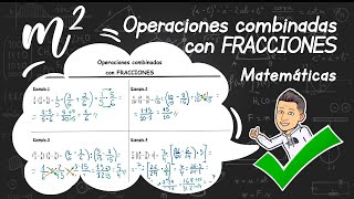 Operaciones Combinadas FRACCIONES I [upl. by Alehtse]