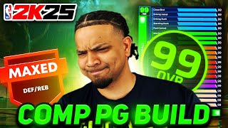 THE BEST COMP PG BUILD in nba2K25 nba2k BEARDABEAST [upl. by Iamhaj]