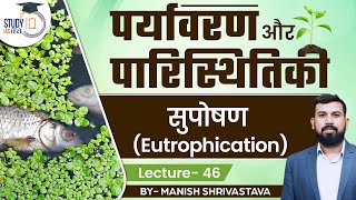 Environment and Ecology  Eutrophication  Lec 46  StudyIQ IAS Hindi [upl. by Miett]