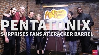 Pentatonix  quotMisbehavinquot Live  Surprise Performance at Cracker Barrel [upl. by Lam294]