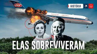 Elas CAIRAM do avião e SOBREVIVERAM EP 393 [upl. by Marinna]