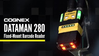 DataMan 280 Series Fixed Mount Barcode Reader  Cognex [upl. by Yeoz]