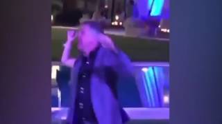 England Boss Sam Allardyce Dances In Marbella [upl. by Noterb72]