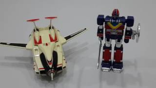 Choushinsei Sentai Flashman  Flash King Star Condor amp Round Base HandsOn [upl. by Hgielanna]