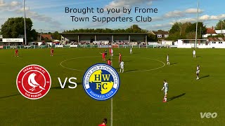 Frome Town vs Havant and Waterlooville Highlights [upl. by Massingill]