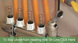 Underfloor Heating Video How to Install [upl. by Werby]