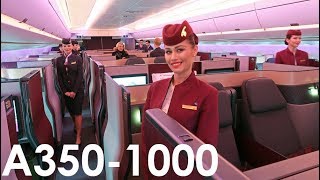 Qatar Airways The Worlds FIRST A3501000 Flight [upl. by Anaiq319]