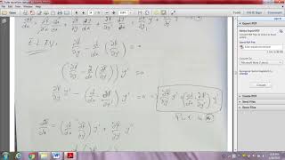 Derivation of Spacial cases of EulerLagrangian Differential Equation [upl. by Keenan639]