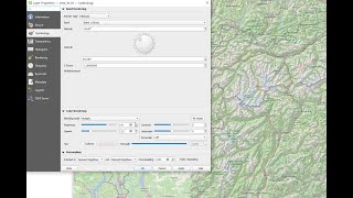 QGIS Map Visualisation  using Blending and Hillshade  3 min video [upl. by Nnyladnarb]