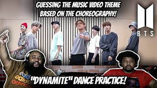 BTS ‘DYNAMITE’ Dance Practice REACTION [upl. by Marta]