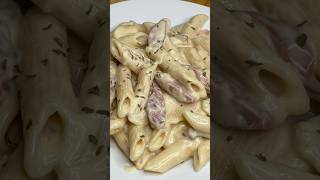 CREAMY PENNE PASTA FILIPINO STYLE pennepasta filipinocarbonara thegreatsavorph [upl. by Sibley31]