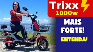 Bicicleta elétrica Trixx 1000w O que mudou Vale a pena [upl. by Gnivri]