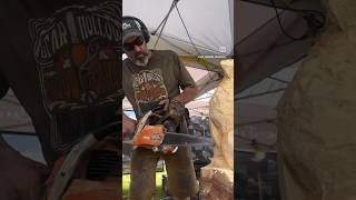 Discover the Craft Bear Hollow Wood Carvers at Pocono NASCAR Race [upl. by Salema305]