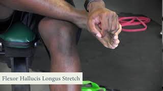 Flexor Hallucis Longus Stretch [upl. by Repsaj]