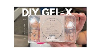 How to do GelX nails 💅 💖 [upl. by Zumwalt361]