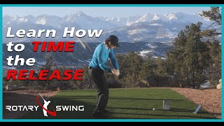 New Golf Training Aid to Learn the Timing of the Release [upl. by Atteyek]