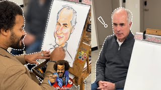 I Drew Senator BOB CASEY Jr 1st Caricature EVER [upl. by Setsero790]